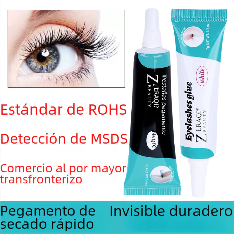 Gentle Waterproof Eyelash Glue for Natural Look