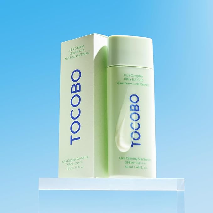 TOCOBO Serum SPF50 Soothes Overheated Skin Reduces Skin Temperature