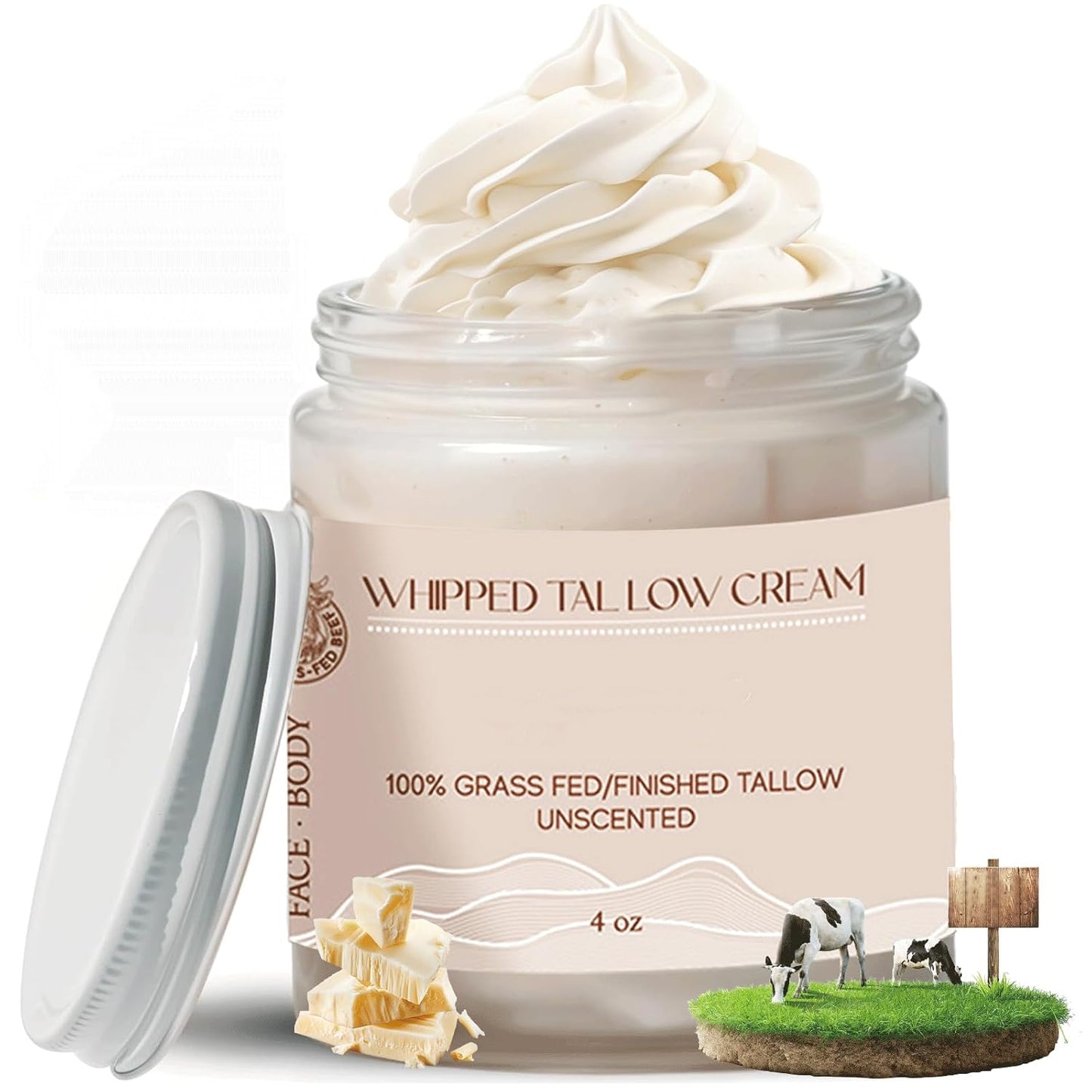 Whipped Tallow Cream