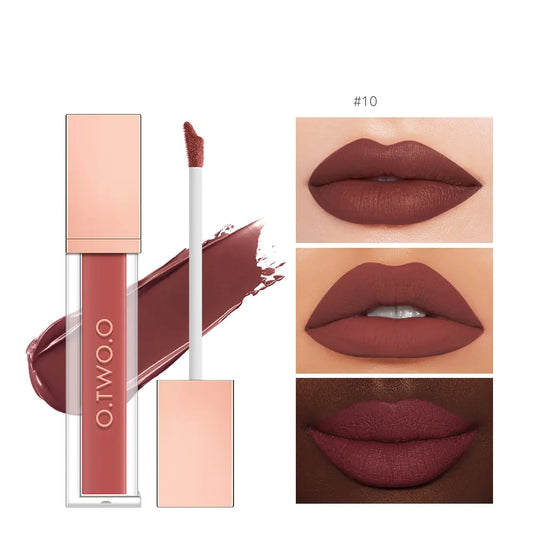 Non-Stick Velvet Matte Lip Gloss - Long-Lasting Finish