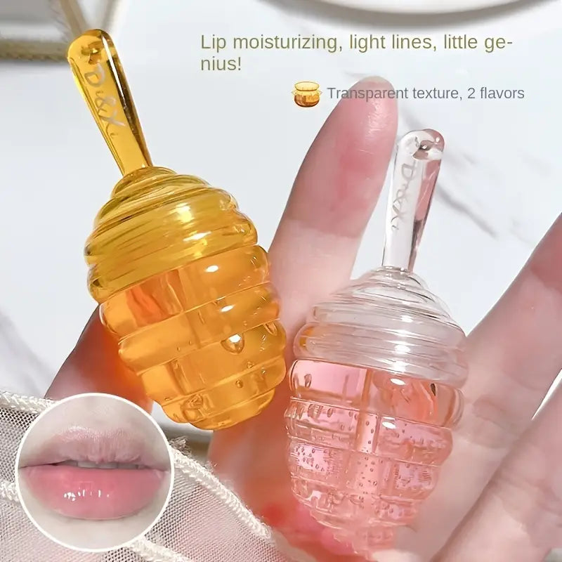 Peach Flavor Lip Oil - Moisturizing Long-Lasting Balm