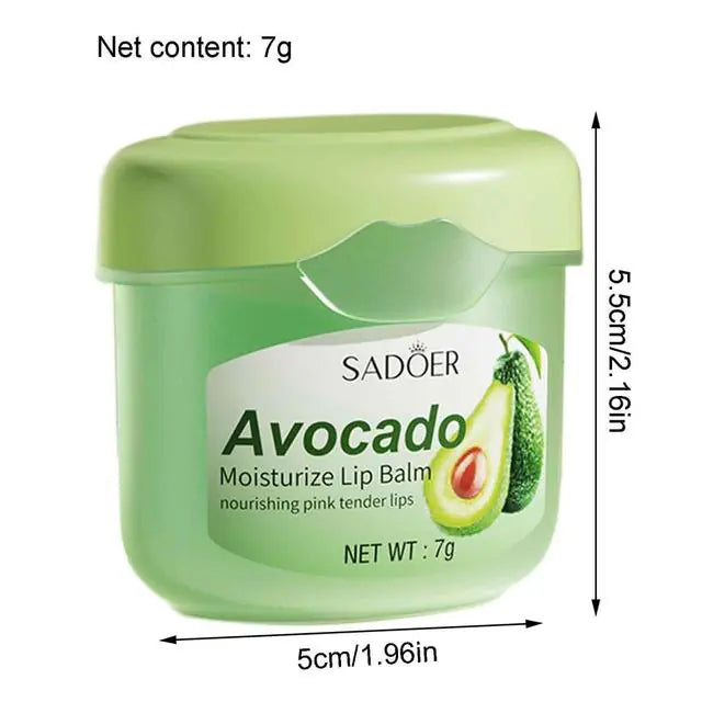 Honey Avocado Peach Moisturizing Lip Balm