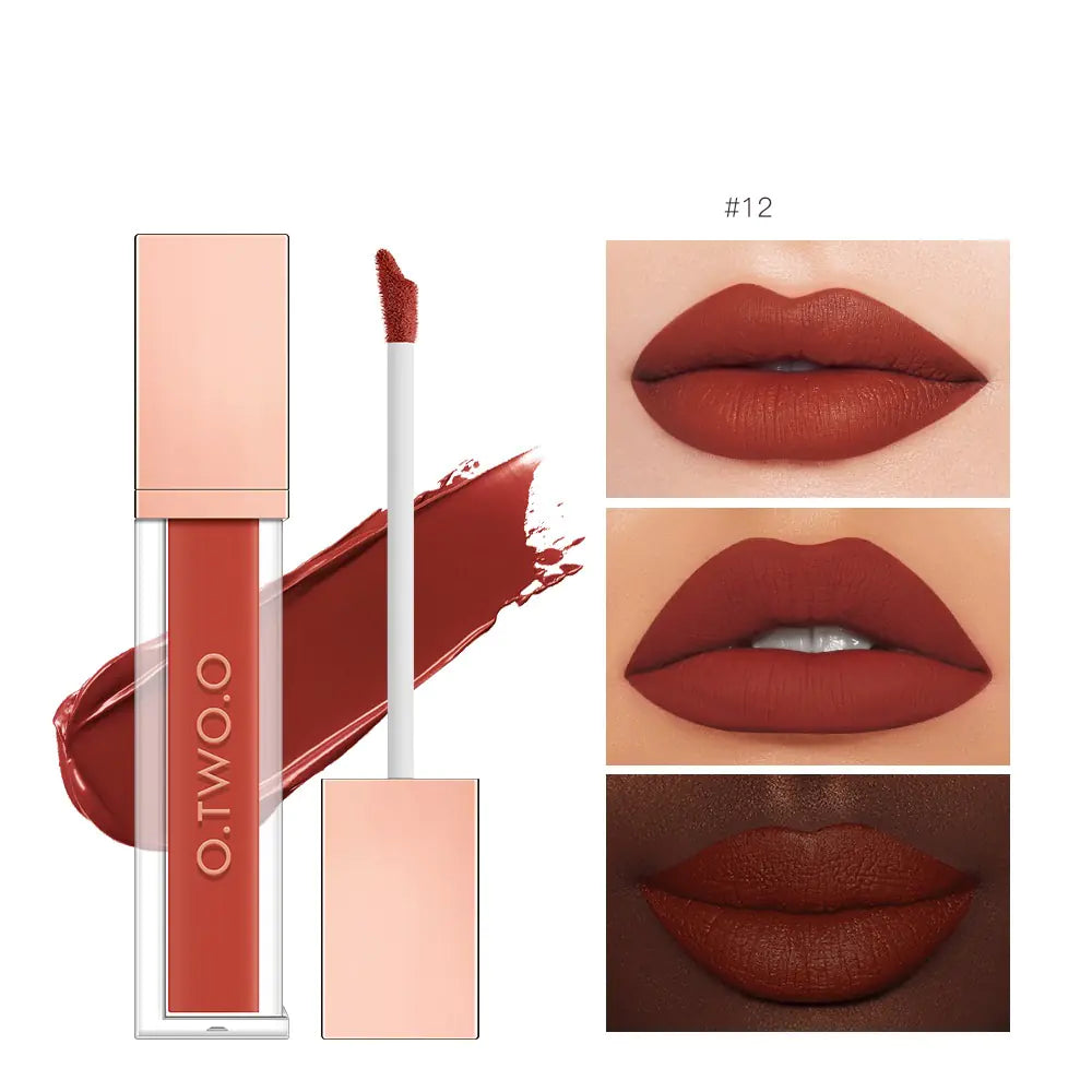Non-Stick Velvet Matte Lip Gloss - Long-Lasting Finish
